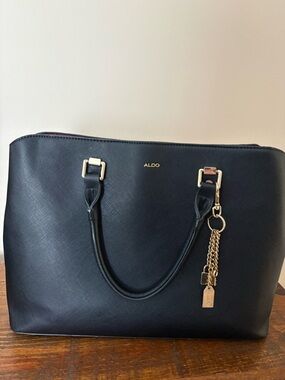 ALDO Black Tote Work Bag